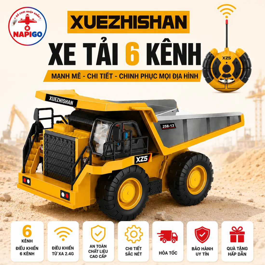Xe tải điều khiển từ xa XUEZHISHAN